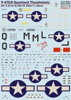 Print Scale 48263 Republic P-47 C/D Razorback Robert S. Jonson Part 1 1/48