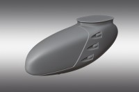 Print Scale PSR72023 North-American F-82 twin Mustang machine gun pod (designed to be used with Special Hobby kits) 1/72
