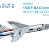 Quinta studio QD48651 F-8J Crusader (Hasegawa/Hobby 2000) 1/48