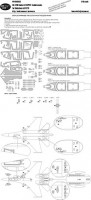 New Ware NWA-M0453 1/48 Mask Su-27UB Flanker C EXPERT (HOBBYB 81713)