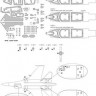New Ware NWA-M0453 1/48 Mask Su-27UB Flanker C EXPERT (HOBBYB 81713)