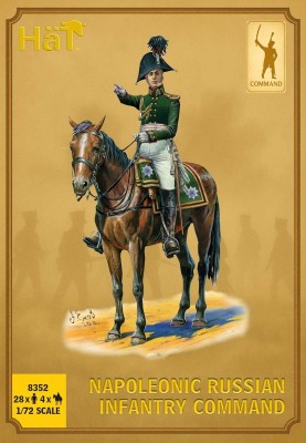 HAT 8352 Napoleonic Russian infantry Command 1/72