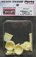 Kora Model DS72212 Polikarpov I-153 Engine set (ICM/HAS) 1/72