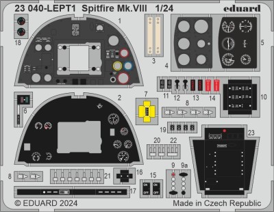 Eduard BIG2406 Spitfire Mk.VIII (AIRF) 1/24