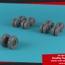 Armory ARAW72420 Handley-Page Victor B.2 wheels with weighted tires/tyres 1/72