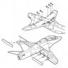 CMK 4234 Hawk T.Mk.I landing flaps set for Italeri kit 1/48