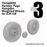 Inside the Armour ITA348050 Handley-Page Hampden B Mk.I weighted wheels 1/48