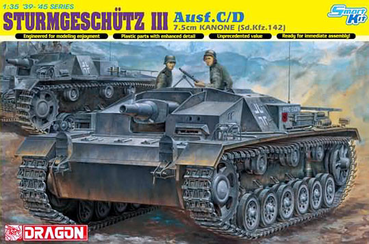 Dragon 6851 Stug III Ausf C/D 1/35