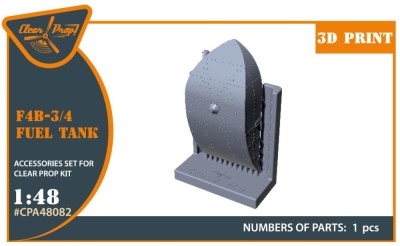 Clear Prop CPA48082 F4B Fuel Tank (CL.PROP) 1/48