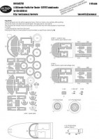 New Ware NWA-M0798 1/48 Mask A-26B Invader EXPERT (ICM 48285)