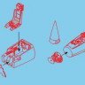 CMK 7214 F-104G Starfighter-interior set for Rev 1/72