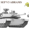 RFM 5104 Американский основной боевой танк M1A2 SEP V3 ABRAMS 1/35