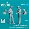 Reskit F72057 F-105 F,G 'Thunderchief' male pilots (2 pcs.) 1/72