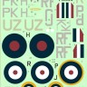 Model Maker Decals D48074 Supermarine Supermarine Spitfire Mk.I/Mk.II in Polish service 1/48