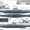 Trumpeter 05912 DKM Type VII-C U-Boat 1/144