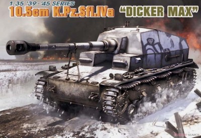 Dragon 6979 10.5cm `Dicker Max` w/Magic Tracks 1/35