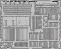 Eduard 36243 SET IDF Merkava Mk.IIID basket (MENG) 1/35