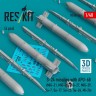 Reskit 48566 S-24 missiles with APU-68 (4 pcs.) 1/48