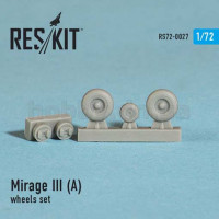 ResKit RS72-0027 Mirage III (A) wheels set 1/72