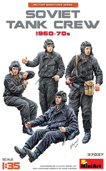 MiniArt 37037 SOVIET TANK CREW 1960-70s 1/35