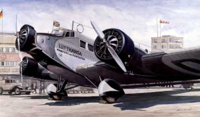 Italeri 00150 Ju-52 Civilian 1/72