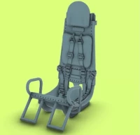 Lf Model 3D4816 He 280 seat (EDU) 3D-Printed 1/48