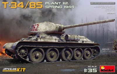 Miniart 35294 Т-34-85 завода 112 с интерьером, весна 1944 г. 1/35