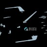 Quinta studio QT+48186 Набор экстерьера Су-30СМ: внешние датчики, антенны и трубка ПВД (для всех моделей) 1/48