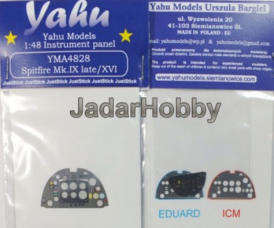 Yahu Models YMA4828 1/48 Spitfire Mk.IX late / XVI (Eduard,ICM) 1:48