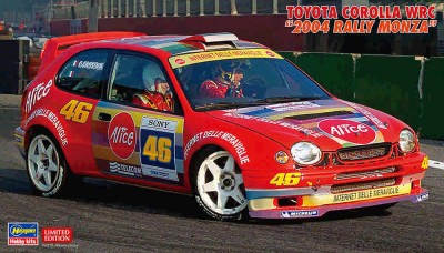 Hasegawa 20619 TOYOTA COROLLA WRC &quot;2004 RALLY MONZA&quot; (Limited Edition) 1/24