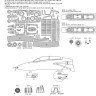 New Ware M1383 Mask F-14D Tomcat EXPERT (TAM 60795) 1/72