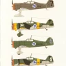 Sbs Model D72016 Decal Fokker DXXI Mercury in Finnish service 1/72