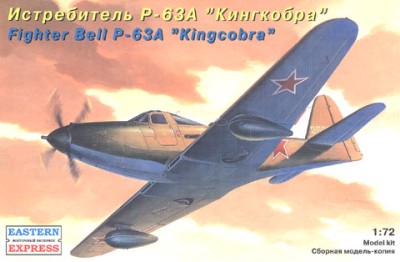 Восточный Экспресс 72140 Самолет П-63А Кингкобра Истребитель 1/72