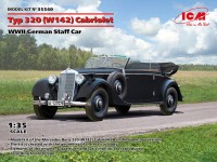 ICM 35540 Typ 320 (W142) Cabriolet, German Staff Car 1/35