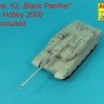 Aber 35L345 120mm L/55 CN08 Barrel to K2 Tank 'Black Panther' 1/35