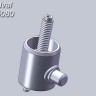Zedval D35080 Антенный ввод радиостанции 9-Р с бронировкой (для T-34, СУ-100) 1/35