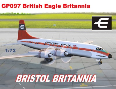 Mach 2 MACHGP097 Bristol Britannia British Eagle 1/72
