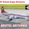 Mach 2 MACHGP097 Bristol Britannia British Eagle 1/72