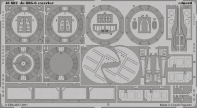 Eduard 48682 Ju 88G-6 exterior