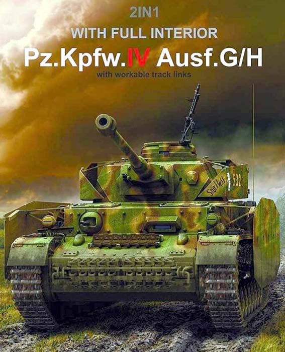 RFM 2055 Pz.kpfw.IV Ausf.G without interior 1/35