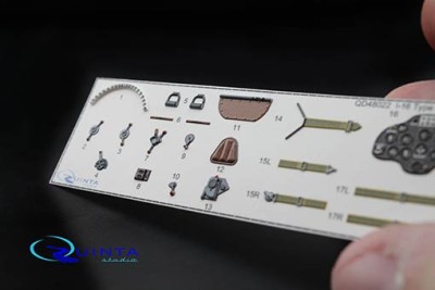 Quinta studio QD48022 И-16 тип 10 (для любых моделей) 1/48