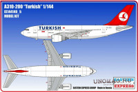 Восточный Экспресс 144149-5 Airbus A310-200 Turkish (Limited Edition) 1/144