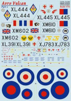 Print Scale 72-256 Avro Vulcan, Part-2 1/72
