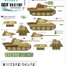Star Decals 35-C1101 SS-Panthers # 5. 3. SS-Totenkopf. Pz.Kpfw.V Ausf.A and Bef-Panther Ausf.G. Ostfront 1944-45 1/35