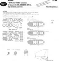 New Ware NWA-M0329 1/72 Mask F-4C/D Phantom II EXPERT (HAS)