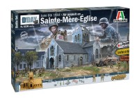 Italeri 06199 Наборы для диорам Battle of Normandy Sainte-Mere-Eglise 6 June 1944 1/72