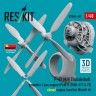 Reskit RSU48-492 P-47 M/N Thunderbolt propeller&engine (MINA) 1/48