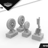Temp Models 48152 Колеса шасси Миг-15 1/48