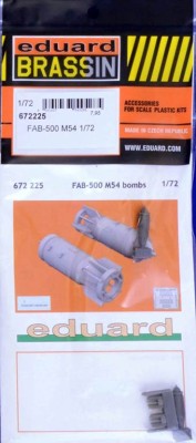 Eduard 672225 BRASSIN 1/72 FAB-500 M54