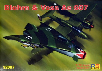 Rs Model 92087 Blohm &amp; Voss Ae 607 (4x camo) 1/72